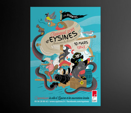 carnaval eysines 2018 - visuel affiche