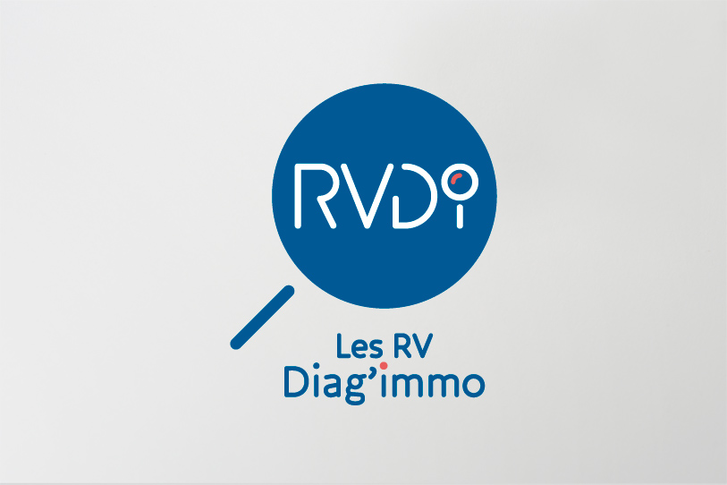 Les RV Diag'immo, création logo