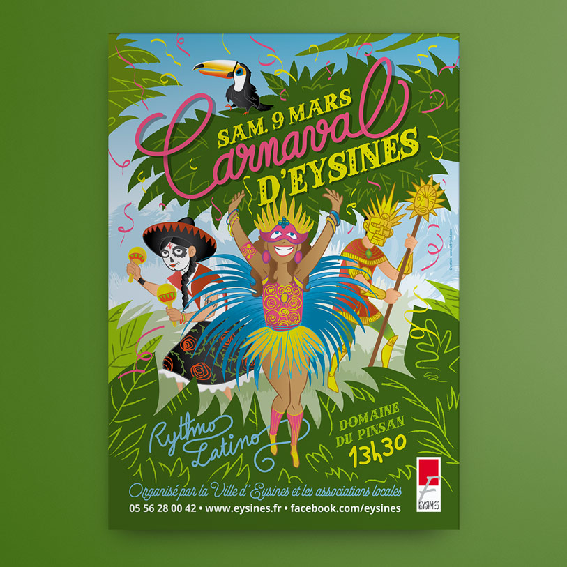 carnaval eysines 2019 - affiche