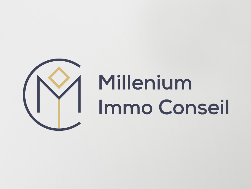 Millenium Immo Conseil - création logo