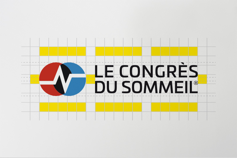 Le congrès du sommeil, communication, logo, identité visuelle, charte graphique, signalétique, programme, Sébastien Ripoll, graphiste, Bordeaux